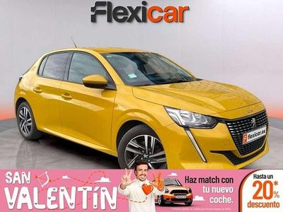 Usado Peugeot 208 Active 100 CV (73 kW) 2019 Amarillo Utilitario