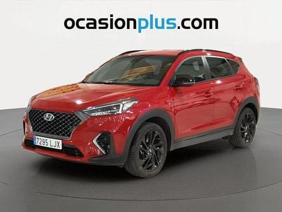 Usado Hyundai Tucson N Line 136 CV (100 kW) 2020 Rojo SUV