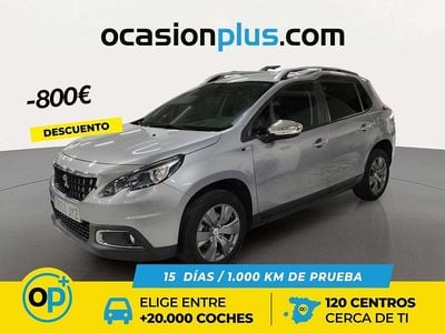 Gris Usado 2017 Peugeot 2008 Style SUV | 10.000 € (Precio justo)