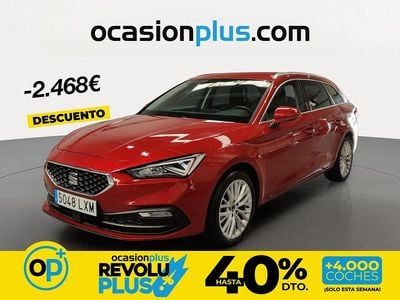 Usado Seat Leon XCELLENCE 150 CV (110 kW) 2022 Rojo Familiar