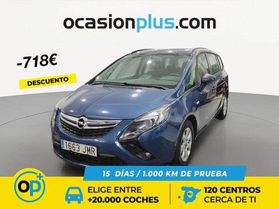 Usado Opel Zafira Expression 120 CV (88 kW) 2016 Azul Monovolumen