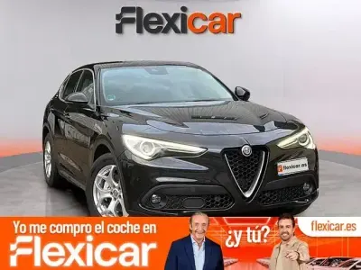 Usado Alfa Romeo Stelvio Executive 160 CV (117 kW) 2019 Negro SUV