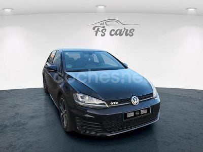 Negro Usado 2015 VW Golf VII GTD Berlina | 17.990 € (Precio justo)