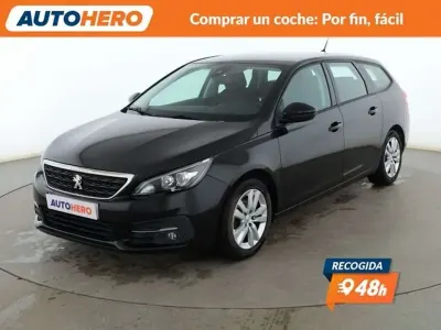 Usado Peugeot 308 Active 99 CV (72 kW) 2017 Negro Utilitario