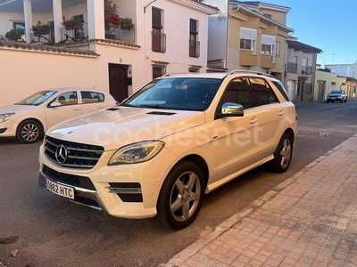 Blanco Usado 2013 Mercedes ML350 SUV | 18.999 € (Precio justo)
