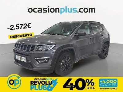 Usado Jeep Compass Night Eagle 130 CV (95 kW) 2021 Gris SUV