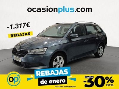 Gris / plata Usado 2019 Skoda Fabia Ambition Utilitario | 10.090 € (Precio justo)
