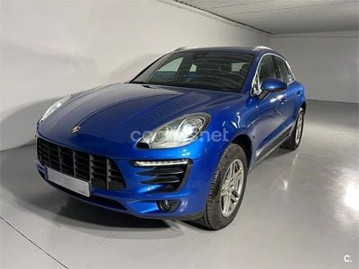 Usado Porsche Macan S 258 CV (189 kW) 2015 Azul SUV