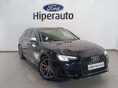 Usado Audi A4 S-Line 150 CV (110 kW) 2017 Negro Familiar