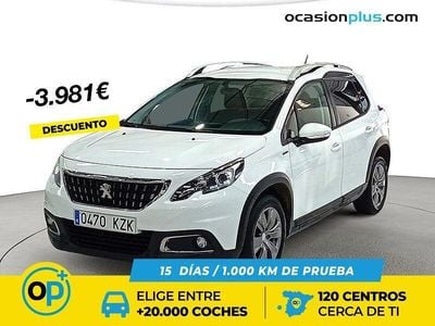 Usado Peugeot 2008 Signature Sky 100 CV (73 kW) 2019 Blanco SUV