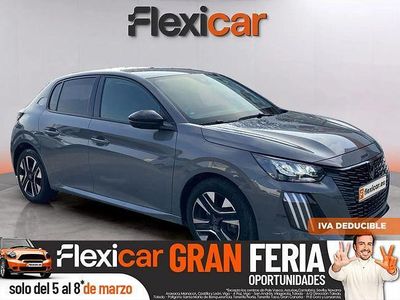 Usado Peugeot 208 Allure 100 CV (73 kW) 2024 Gris Utilitario