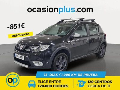 Negro Usado 2017 Dacia Sandero Stepway SUV | 10.639 € (Precio justo)