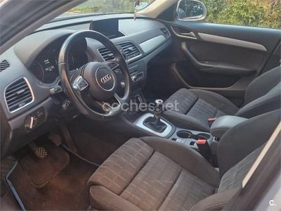 Usado Audi Q3 Sport 150 CV (110 kW) 2018 Gris / plata SUV