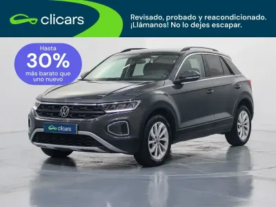Usado VW T-Roc Life 115 CV (84 kW) 2022 Gris / plata SUV