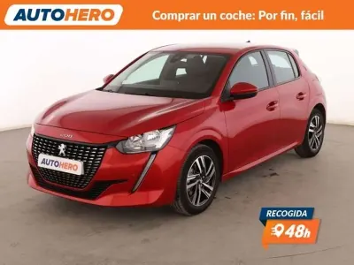 Usado Peugeot 208 Allure 101 CV (74 kW) 2019 Rojo Utilitario