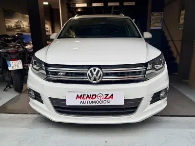 Käytetty VW Tiguan R-line 110 HP (80 kW) 2016 Valkoinen Katumaasturi