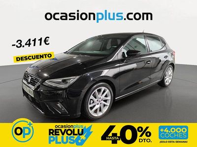 Usado Seat Ibiza FR 150 CV (110 kW) 2024 Negro Berlina