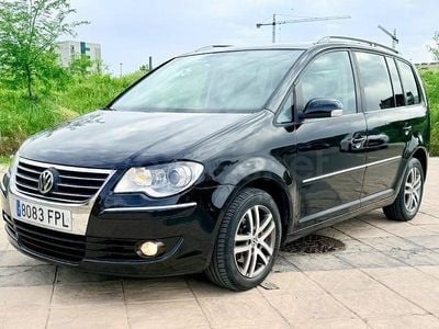 Usado VW Touran Highline 140 CV (102 kW) 2007 Negro Monovolumen