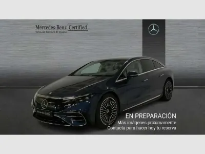 Usado Mercedes EQS450+ Edition 264 kW (360 CV) 2024 Azul Berlina