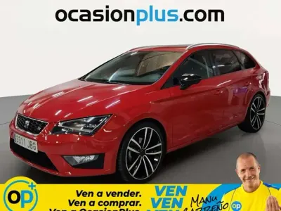 Usado Seat Leon ST FR 150 HP (110 kW) 2014 Vermelho Carrinha