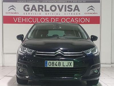 Usado Citroën C4 Feel 120 CV (88 kW) 2016 Negro Utilitario