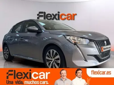 Usado Peugeot 208 Active 101 CV (74 kW) 2020 Gris Utilitario