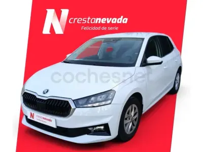Usado Skoda Fabia Selection 80 CV (58 kW) 2024 Blanco Utilitario