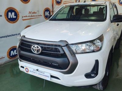 Usado Toyota HiLux 150 CV (110 kW) 2021 Blanco Recogida