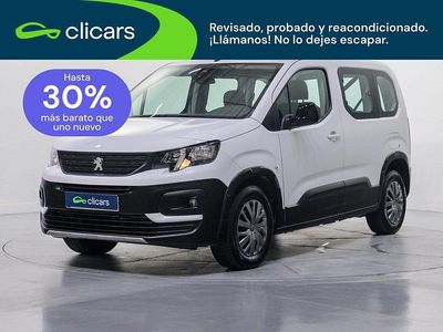 Usado Peugeot Rifter Active 100 CV (73 kW) 2022 Blanco Monovolumen