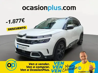 Usado Citroën C5 Aircross Shine 177 CV (130 kW) 2019 Blanco SUV