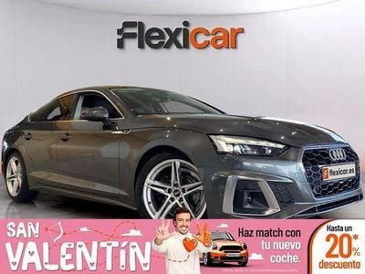 Usado Audi A5 Sportback 163 CV (119 kW) 2021 Gris Utilitario