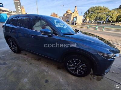Usado Mazda CX-5 150 CV (110 kW) 2017 Azul SUV
