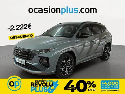 Usado Hyundai Tucson N Line 150 CV (110 kW) 2023 Gris SUV