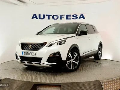 usado Peugeot 5008 GT-Line 1.6 THP 165cv 7 PLAZAS EAT6 S/S 5P Auto # NAVY CUERO TECHO