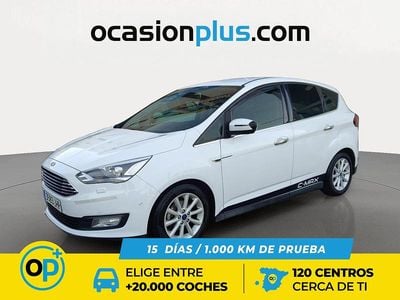 Blanco Usado 2015 Ford C-MAX Titanium Monovolumen | 9200 € (Buen precio)