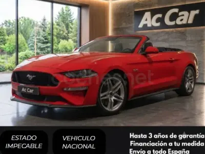 Usado Ford Mustang GT 418 CV (307 kW) 2018 Rojo Descapotable