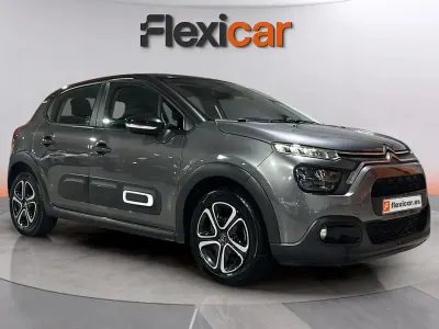 Usado Citroën C3 Feel 83 CV (61 kW) 2022 Gris Utilitario