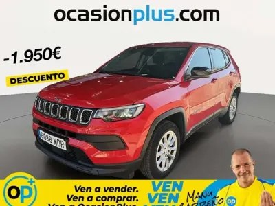 Käytetty Jeep Compass Longitude 129 HP (94 kW) 2023 Punainen Katumaasturi