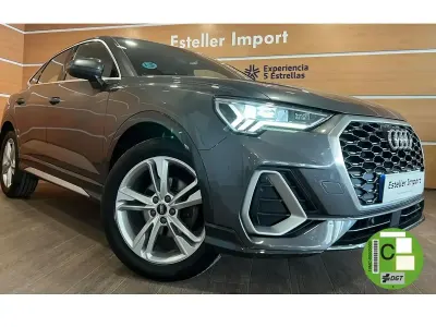 Usado Audi Q3 S-Line 150 CV (110 kW) 2022 Gris SUV