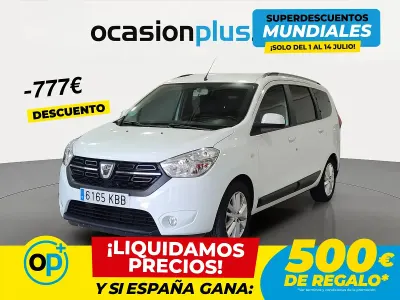 Usado Dacia Lodgy Lauréate 115 CV (84 kW) 2017 Blanco Monovolumen