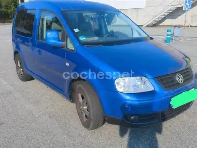 Usado VW Caddy 80 CV (58 kW) 2009 Azul Monovolumen