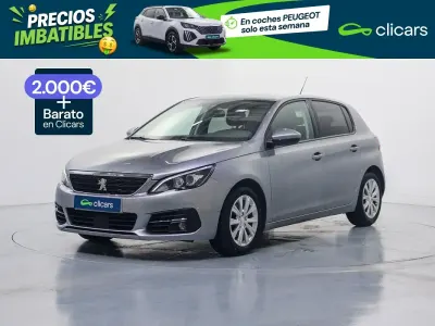 Usado Peugeot 308 Style 130 CV (95 kW) 2019 Gris / plata Berlina