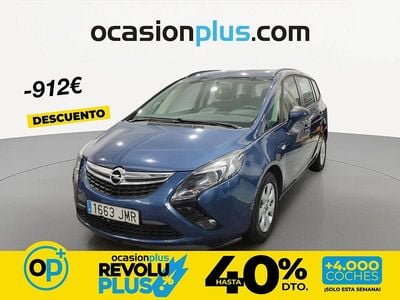 Usado Opel Zafira Expression 120 CV (88 kW) 2016 Azul Monovolumen