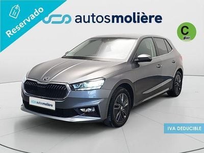 Usado Skoda Fabia Selection 95 CV (69 kW) 2024 Gris Utilitario