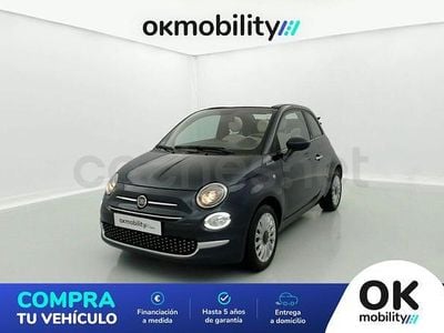 Usado Fiat 500C Dolcevita 70 CV (51 kW) 2022 Azul Descapotable