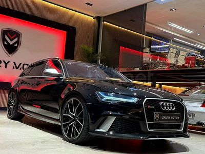 Usado Audi RS6 Performance 605 CV (444 kW) 2017 Negro Familiar