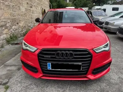 Usado Audi A6 Competition 326 CV (239 kW) 2016 Rojo Familiar
