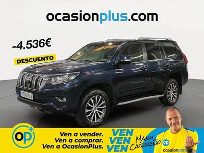 Begagnad Toyota Land Cruiser 177 HK (130 kW) 2018 Blå Pickup