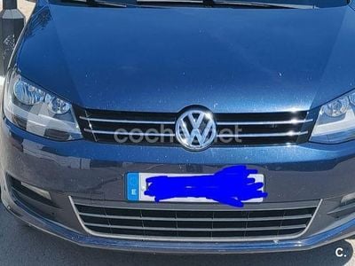 Usado VW Sharan Advance 140 CV (102 kW) 2014 Azul Monovolumen