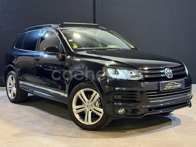 Negro Usado 2014 VW Touareg R-line SUV | 21.999 € (Un poco caro)
